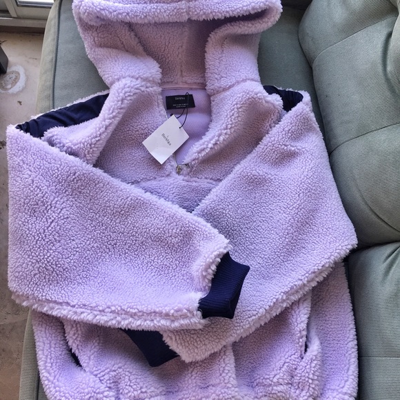 Bershka | Tops | Bershka Fuzzy Lavender 